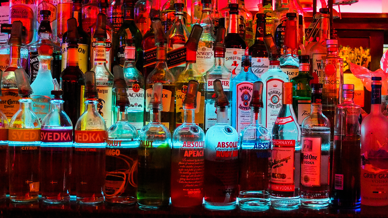 Barsinfo Liquor bottles